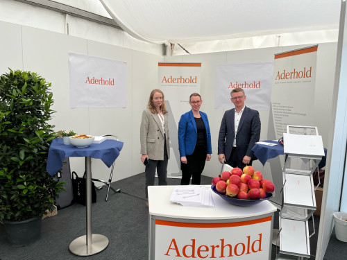 Aderhold auf der JurStart