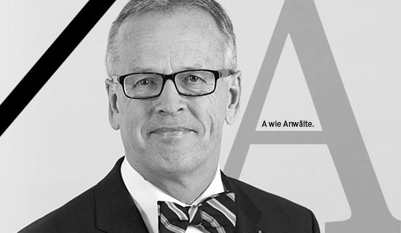 Aderhold trauert um Prof. Dr. Winfried Born