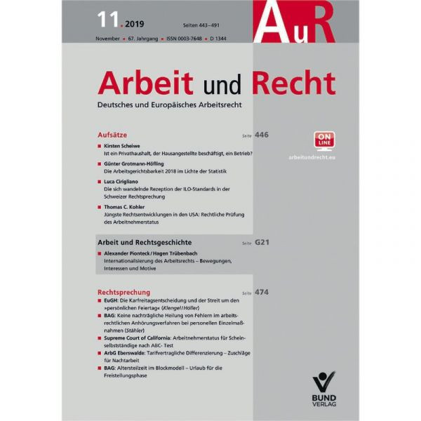 Gleichbehandlung als Grundsatz des prim&auml;ren Gemeinschaftsrechts &ndash; Altersdiskriminierung durch verk&uuml;rzte K&uuml;ndigungsfristen