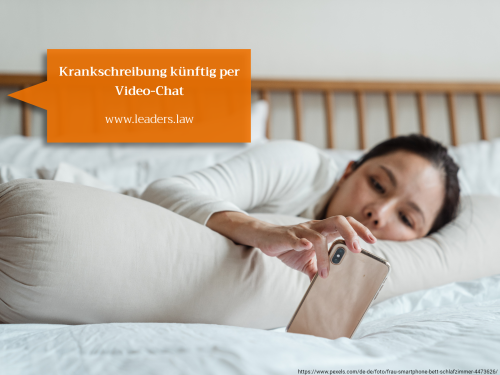 Krankschreibung k&uuml;nftig per Video-Chat