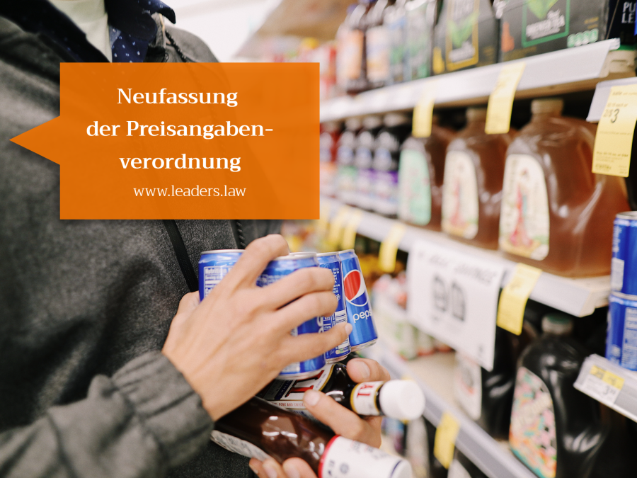 Neufassung der Preisangabenverordnung